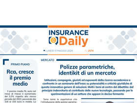 Insurance Daily n. 2574 di lunedì 13 maggio 2024