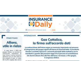 Insurance Daily n. 2576 di mercoledì 15 maggio 2024
