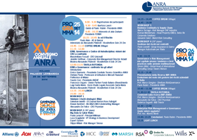 XV convegno annuale Anra: Enterprise risk management e governance: quale valore aggiunto?
