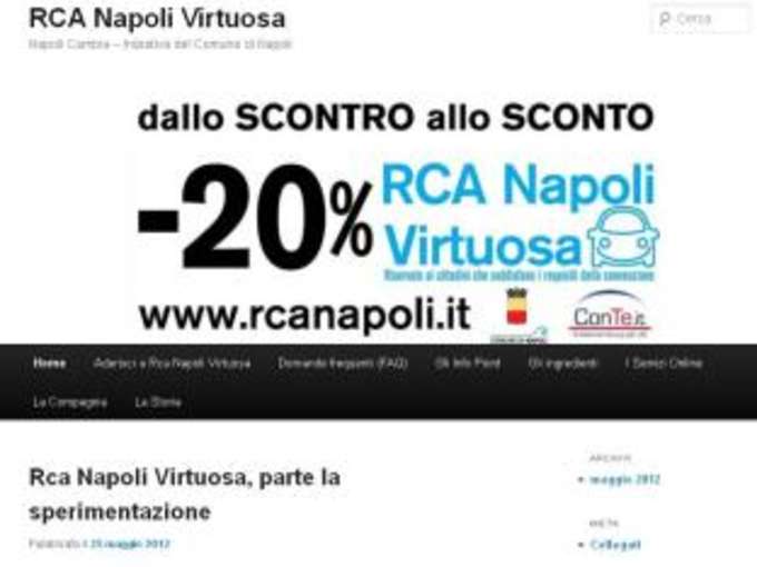 Al via oggi “Napoli virtuosa”, Rc auto scontata fino al 20% hp_stnd_img