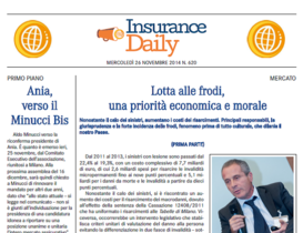 Insurance Daily n. 620 di mercoledì 26 novembre 2014