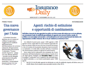 Insurance Daily n. 610 di mercoledì 12 novembre 2014