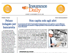 Insurance Daily n. 608 di lunedì 10 novembre 2014