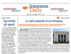 Insurance Daily n. 584 di martedì 7 ottobre 2014