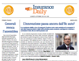 Insurance Daily n. 583 di lunedì 6 ottobre 2014