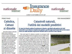 Insurance Daily n. 567 di lunedì 15 settembre 2014