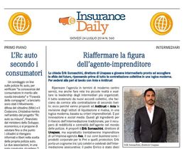 Insurance Daily n. 560 di giovedì 24 luglio 2014
