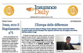 Insurance Daily n. 559 di mercoledì 23 luglio 2014