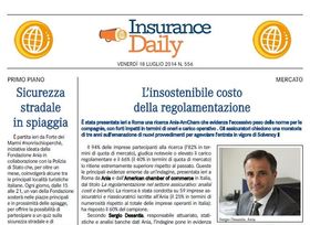 Insurance Daily n. 556 di venerdì 18 luglio 2014