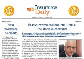 Insurance Daily n. 550 di giovedì 10 luglio 2014