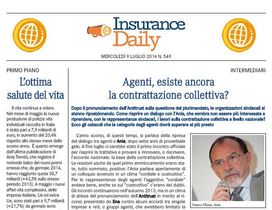 Insurance Daily n. 549 di mercoledì 9 luglio 2014