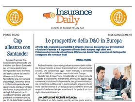 Insurance Daily n. 542 di lunedì 30 giugno 2014