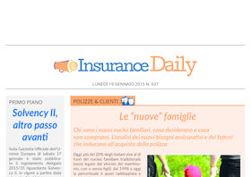 Insurance Daily n. 637 di lunedì 19 gennaio 2015