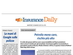 Insurance Daily n. 673 di martedì 10 marzo 2015