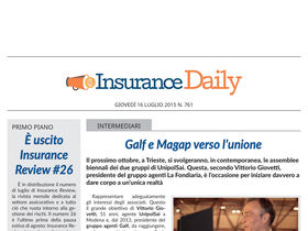 Insurance Daily n.761 di giovedì 16 luglio 2015