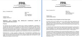 Fpa, Martinetto risponde a Sna e UnipolSai