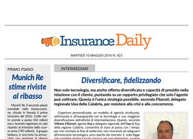 Insurance Daily n. 923 di martedì 10 maggio 2016