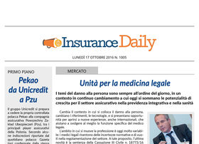 Insurance Daily n. 1005 di lunedì 17 ottobre 2016