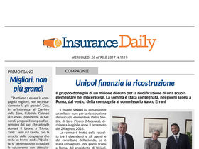 Insurance Daily n. 1119 di mercoledì 26 aprile 2017