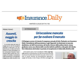 Insurance Daily n. 1166 di martedì 4 luglio 2017