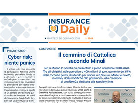 Insurance Daily n. 1268 di martedì 30 gennaio 2018
