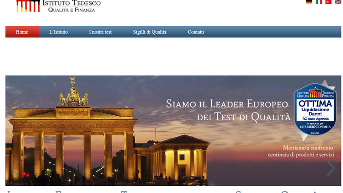 L’Istituto tedesco di qualità e finanza premia le compagnie del Leone hp_wide_img