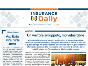 Insurance Daily n. 1285 di giovedì 22 febbraio 2018