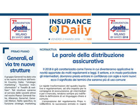Insurance Daily n. 1291 di venerdì 2 marzo 2018