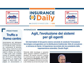 Insurance Daily n. 1296 di venerdì 9 marzo 2018