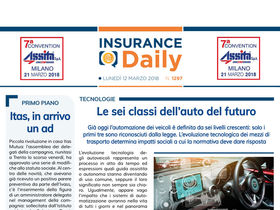 Insurance Daily n. 1297 di lunedì 12 marzo 2018