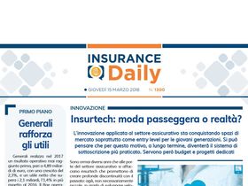 Insurance Daily n. 1300 di giovedì 15 marzo 2018