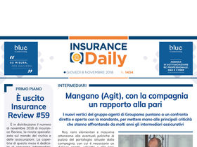 Insurance Daily n. 1434 di giovedì 8 novembre 2018