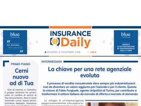 Insurance Daily n. 1464 di venerdì 21 dicembre 2018