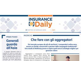 Insurance Daily n. 1471 di martedì 22 gennaio 2019