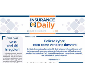 Insurance Daily n. 1588 di giovedì 18 luglio 2019