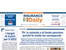 Insurance Daily n. 1642 di giovedì 14 novembre 2019