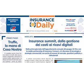 Insurance Daily n. 1645 di martedì 19 novembre 2019