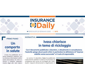 Insurance Daily n. 1676 di mercoledì 22 gennaio 2020