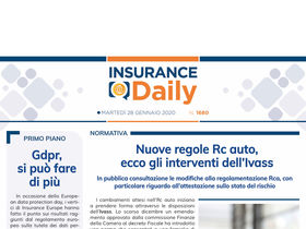 Insurance Daily n. 1680 di martedì 28 gennaio 2020