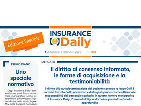 Insurance Daily n. 1698 di venerdì 21 febbraio 2020