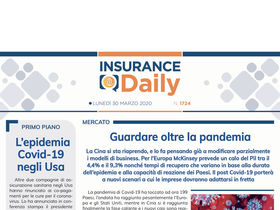 Insurance Daily n. 1724 di lunedì 30 marzo 2020
