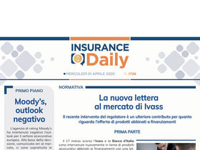 Insurance Daily n. 1726 di mercoledì 1 aprile 2020