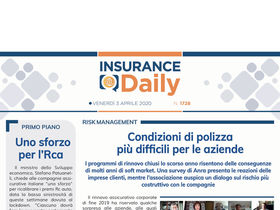 Insurance Daily n. 1728 di venerdì 3 aprile 2020