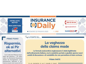 Insurance Daily n. 1757 di venerdì 22 maggio 2020