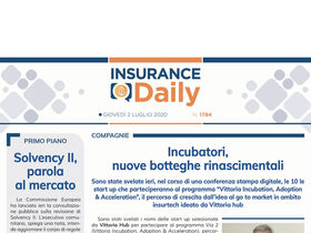 Insurance Daily n. 1784 di giovedì 2 luglio 2020