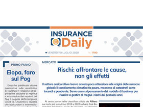 Insurance Daily n. 1790 di venerdì 10 luglio 2020