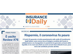Insurance Daily n. 1791 di lunedì 13 luglio 2020
