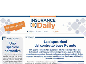 Insurance Daily n. 1792 di martedì 14 luglio 2020