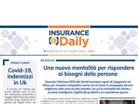Insurance Daily n. 1803 di mercoledì 16 settembre 2020