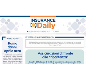 Insurance Daily n. 1804 di giovedì 17 settembre 2020